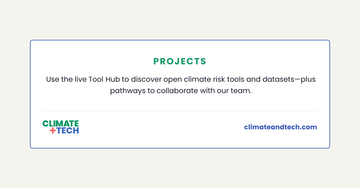 Climate Risk Intel: Democratizing Open Climate Risk Data — Climate+Tech ...